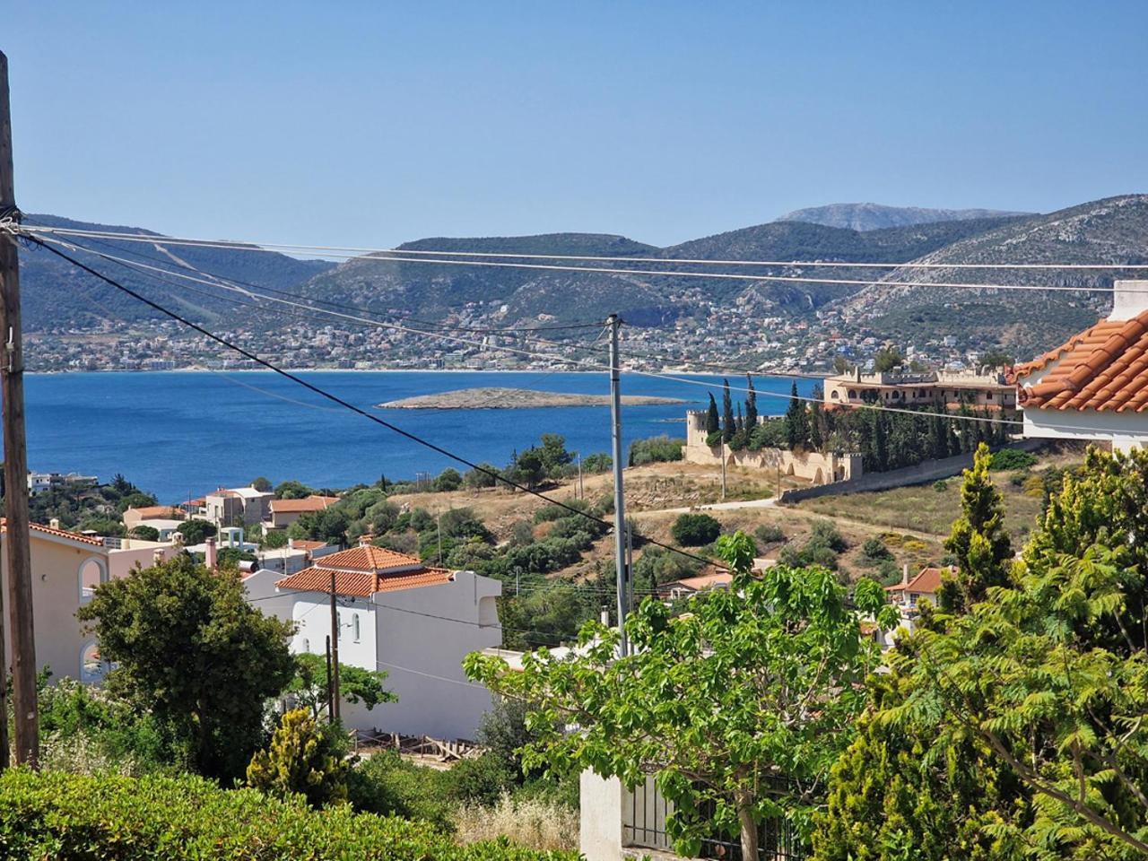 The Mirador Boutique Villa With Scenic Sea View Pórto Ráfti Exterior foto