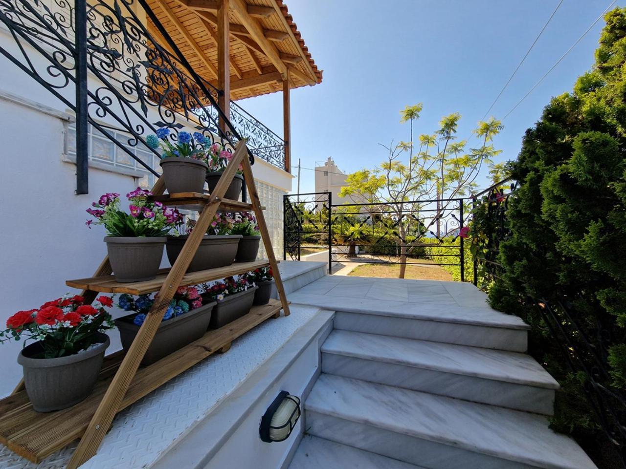 The Mirador Boutique Villa With Scenic Sea View Pórto Ráfti Exterior foto